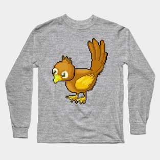 Pixels of Nature Bird Long Sleeve T-Shirt